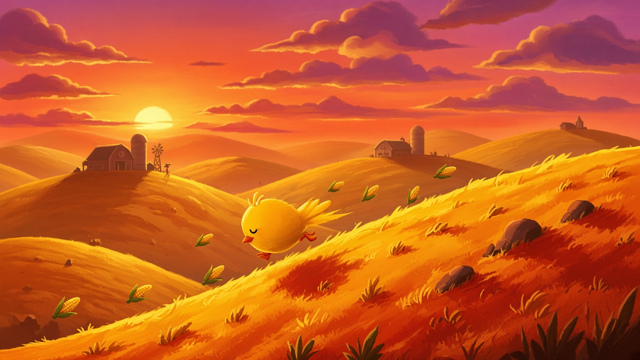 Sunset Hen preview